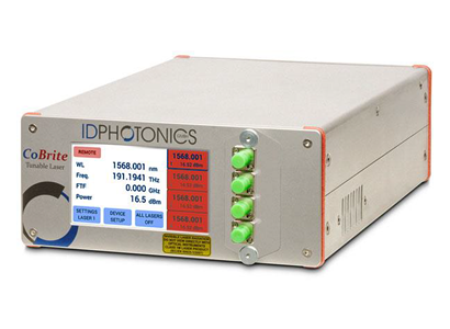 窄線寬可調諧激光器CoBrite-DX 新款觸屏控制